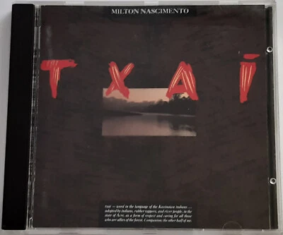 Milton Nascimento – TXAI  -  CD Album, 1990 Columbia, CBS - 464138 2 (VG+) - Bild 1 von 4