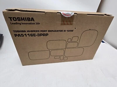 NEW Toshiba PA5116E-3PRP Hi-Speed Replicator III Tecra A40  A50 Z40 Sealed - Image 1 of 3