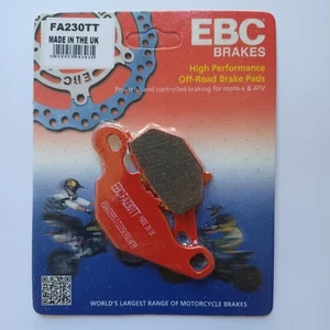 EBC Carbon TT FRONT Disc Brake Pads (1 Set) Fits SUZUKI DRZ125L (2003 to 2024) - Picture 1 of 2