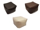 Beanbag Adult Faux Leather Footstool Garden Indoor Outdoor 