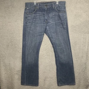 Jeans Levi Strauss 527 uomo taglia 36X32 lavaggio medio bootcut denim - Foto 1 di 14