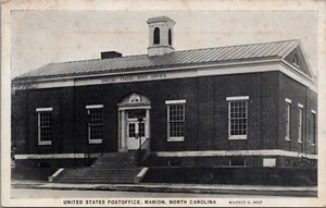 Postal Oficina de Correos de Estados Unidos Marion Carolina del Norte - Imagen 1 de 2