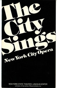Programma autografato Opera New York City - La Fanciulla Del West - Foto 1 di 2
