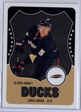 2010-11 O-Pee-Chee Retro Blank Backs #29 Luca Sbisa *S3541