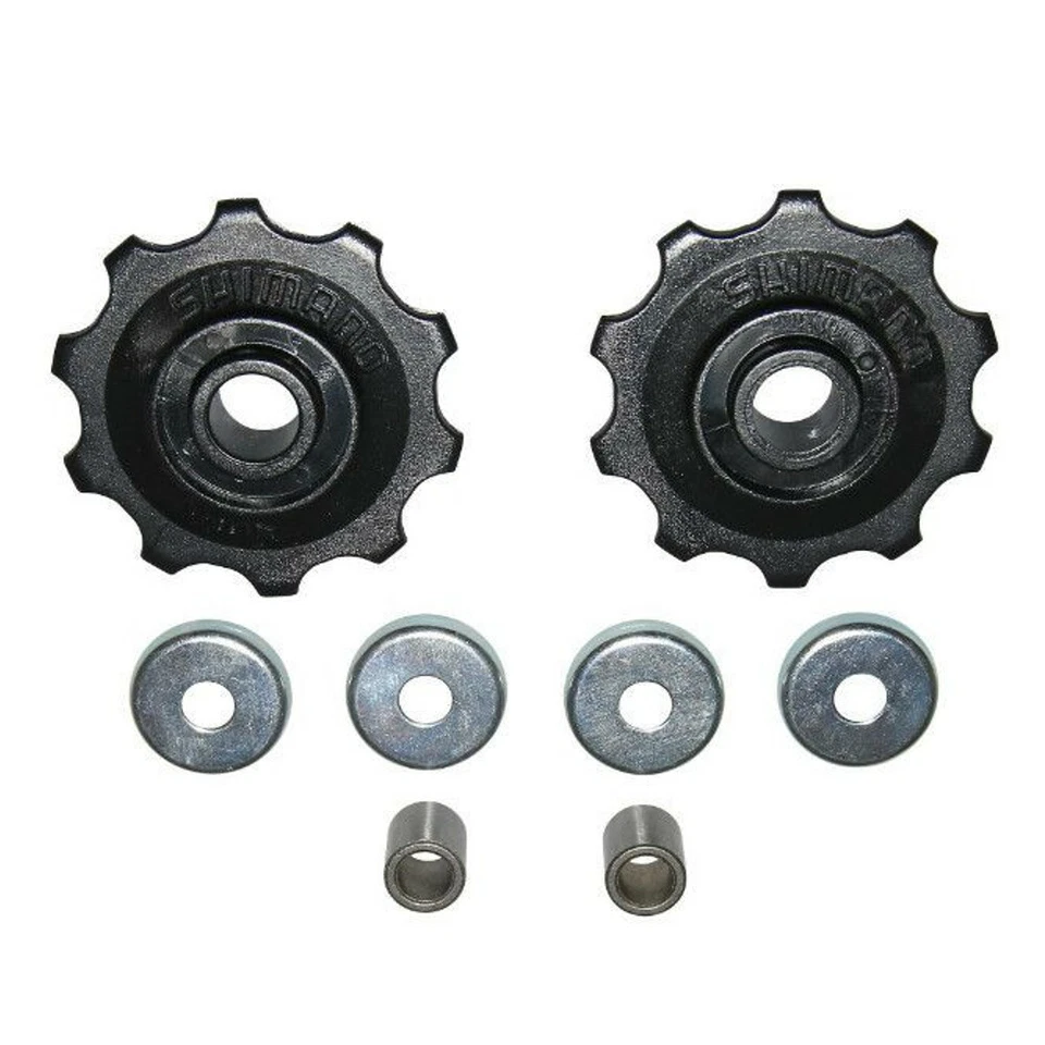 2x GALET SHIMANO Ø38MM 10 DENTS COMPATIBLE DERAILLEUR 6-8 VITESSES TY05-30 VELO - Photo 1/2