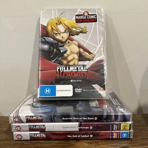 Fullmetal Alchemist Collection Volumes 1-4 Anime Japan DVD MADMAN Region 4 PAL - Picture 1 of 9