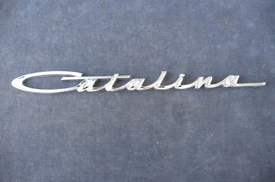 1965 Pontiac Catalina fender script 4528401 NOS PON46 - Image 1 of 4