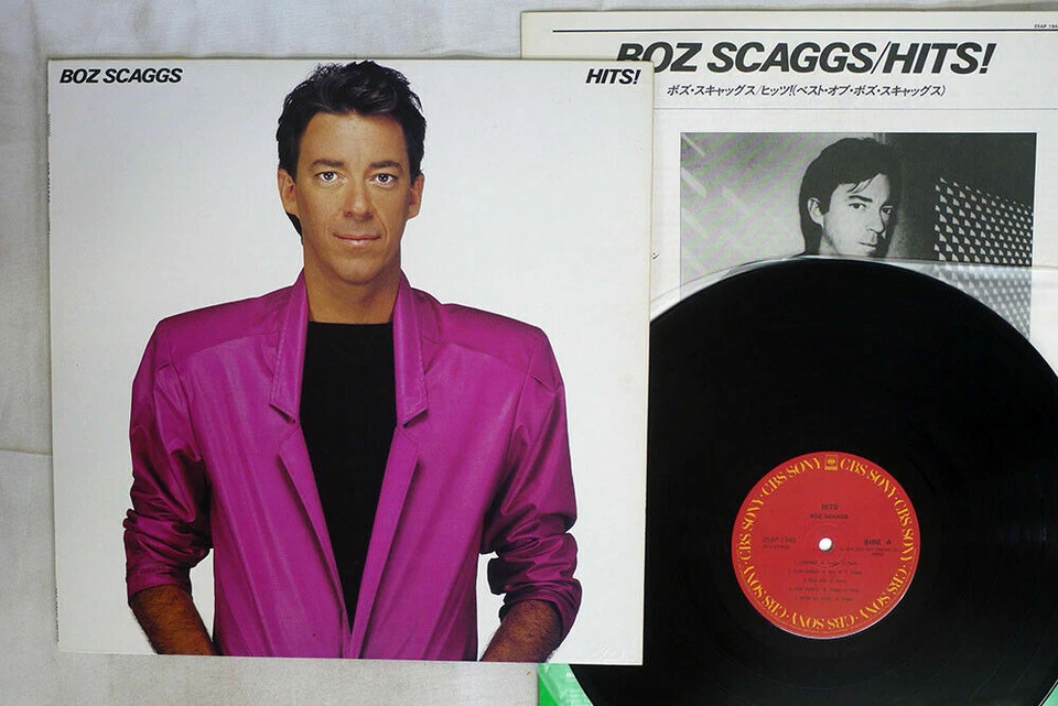 Boz Scaggs  Hits! CBS/Sony 25AP 1945 Japan Audiophile Vinyl NM  - Image 1 of 1