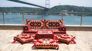 Sectional Sofas, Arabic Floor Sofa Set, Sofa Living Room, Turkish Floor Sofa - Picture 1 of 9