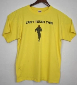MC Hammer T-Shirt - Can't Touch This Yellow Tee-shirt Size large - Picture 1 of 7