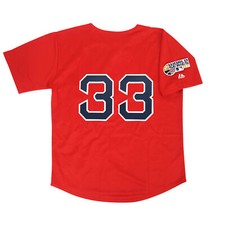 Jason Varitek 2007 Boston Red Sox World Series Alt Red Men's Jersey (M-2XL)