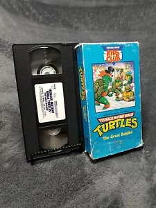 Teenage Mutant Ninja Turtles: The Great Boldini (VHS 1990) Burger King Kids Club - Picture 1 of 2