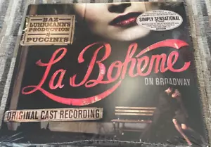 Baz Luhrmann's La Boheme (Highlights-2002 Original Broadway Cast) 2 CD - New - Foto 1 di 2