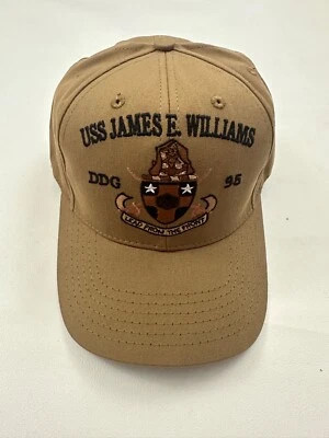 Gorra de béisbol Vanguard USS James E. Williams DDG 95 logotipo beige talla única Foto 1 de 4