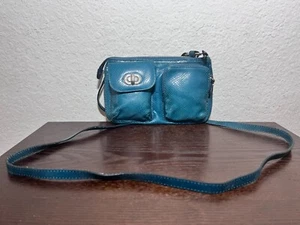 Borsa a tracolla Brighton Phyton verde smeraldo mini tracolla in movimento boho pochette - Foto 1 di 14