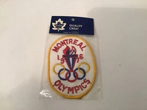 OFFIZIELLER 1976 MONTREAL SOMMEROLYMPIADE ZWEIHUNDERTJAHRFEIER AUFNÄHER PATCH VINTAGE NEU - Bild 1 von 3