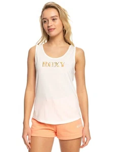 ROXY Women's Losing My Mind Sleeveless Crew Neck T-Shirt Vest Tee Tank Top - Picture 1 of 5