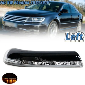 1PC Left Side Mirror Turn Signal Light Indicator Lamp For VW Phaeton 2011-2016 - Picture 1 of 11