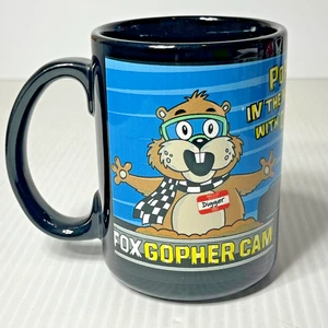 Fox Sports Gopher Cam Digger Coffee Cup Mug 'Pop Up in the Morning with Digger' - Picture 1 of 6
