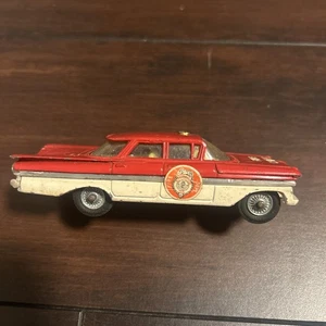 Chevrolet Impala Fire Chief Corgi 482 de colección ¡PIEZAS originales de los años 60! - Imagen 1 de 5