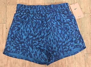 Nike One Shorts Small & Medium Youth Kids Blue Standard Fit Liner FQ4527-435 NEW - Picture 1 of 13