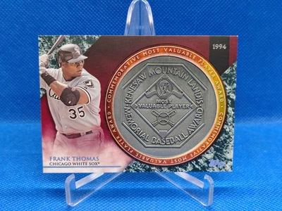 2017 Topps Update Series - Mlb Mvp Award Medallions Frank Thomas #MVPR-FT - Image 1 of 4