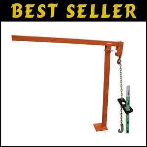 47" Lifting Chain T Post Puller - Durable Tool for Fence and Tree Stump Removal - Picture 1 of 4