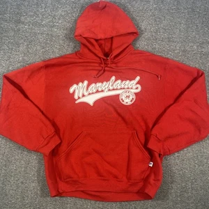 University of Maryland Russell Tag roter Hoodie Größe Medium für kalte Campusnächte - Bild 1 von 9
