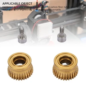 Motor Extruder Gears Filament Drive Extruder Gears High Hardness For 3D Printer - Picture 1 of 12