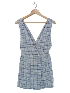 ZARA Vestido tejido Mujeres Vestido Talla EU 36 azul-blanco look casual - Imagen 1 de 5