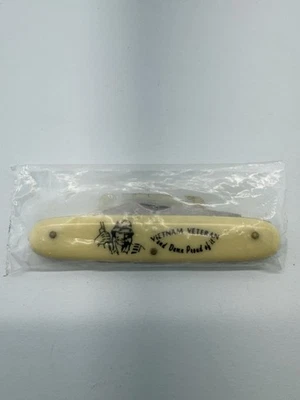 Vietnam Veteran Knife By JF Novelties Single Blade Folder - Image 1 of 3