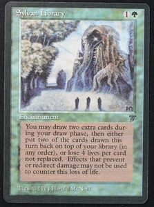 Sylvan Library Magic Card Legends MTG - Bild 1 von 6
