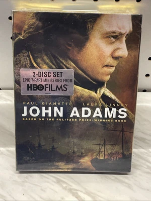 John Adams (3 DVD Miniseries, 2008, HBO) Paul Giamatti - Laura Linney - Sealed - Image 1 of 2