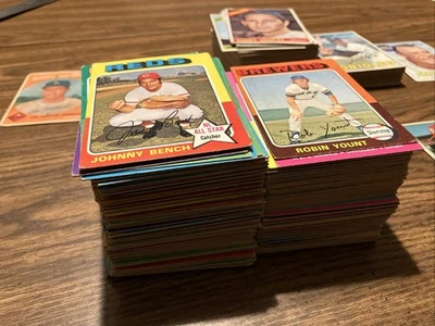 复古 Topps 棒球卡 批量 1959 - 1979 年 Nolan Ryan George Brett Robin Yount — 第 1/4 张图片