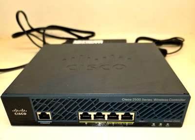 Cisco AIR-CT2504-K9 2500 Series Wireless Controller with power supply - Image 1 of 4
