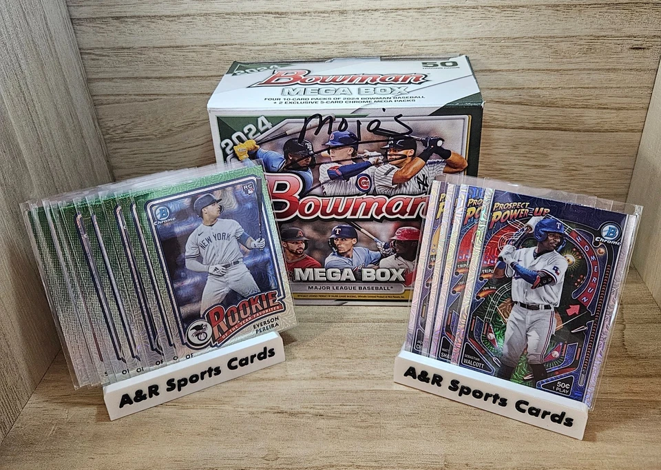 2024 Bowman Chrome Mega Box Mojo Inserts - ROY, Prospect Power-Up - You Pick! - Image 1 of 1