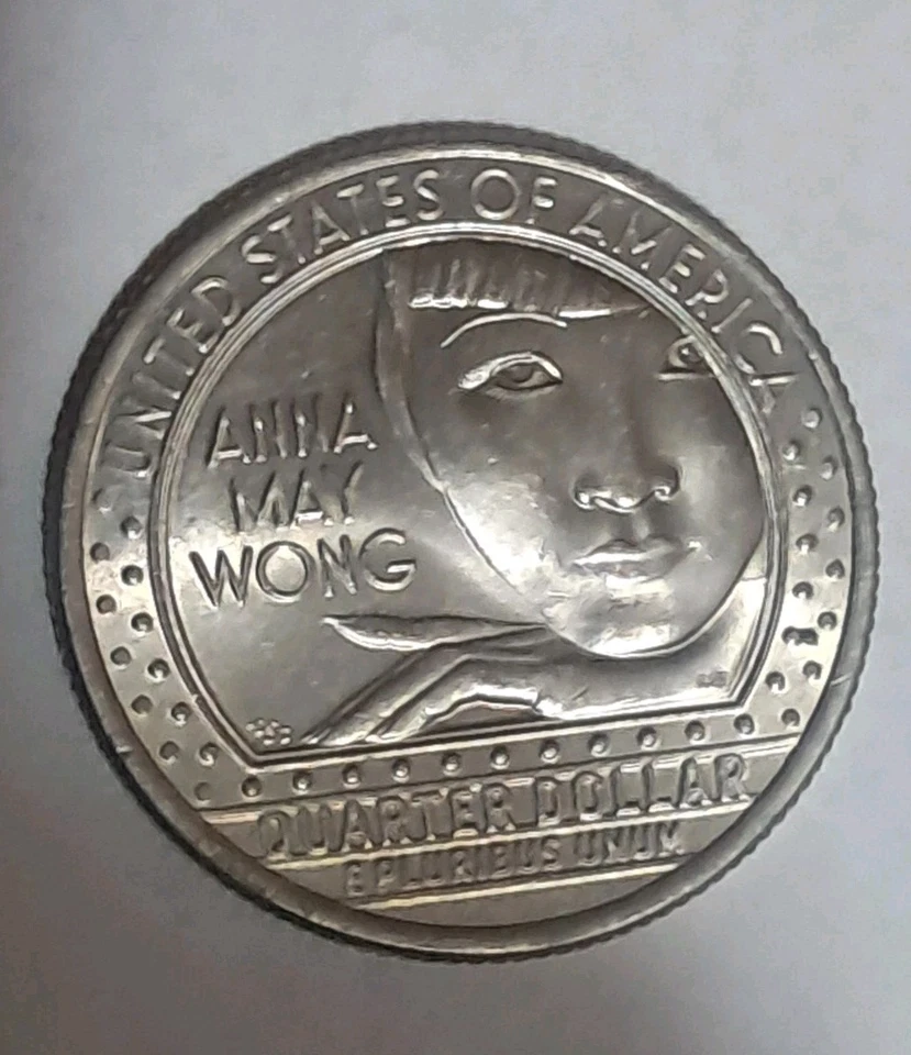 2022-P Anna May Wong NGC American Women Washington Quarter 25C… - Image 1 of 2