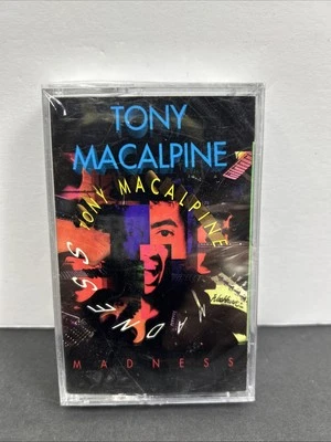 TONY MACALPINE MADNESS 1993 NEW SEALED Shrapnel Records Cassette ROCK - Image 1 of 4