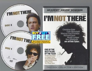 I'm Not There (DVD, 2007) Bob Dylan Biopic Heath Ledger Disc & Cover Art Only - Bild 1 von 1