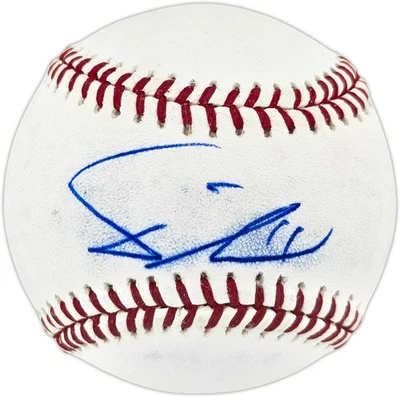 Yu Darvish Autografiado Firmado MLB Béisbol San Diego Padres (Manchado) Beckett Foto 1 de 4