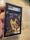 Kobe Bryant Vintage Rookie SGC 7 Hoops Collector RC Card Los Angeles Lakers 1996