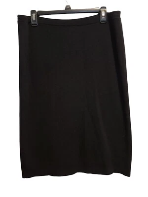 Falda negra bloomingdale's seda cachemir para mujer talla XL Foto 1 de 3