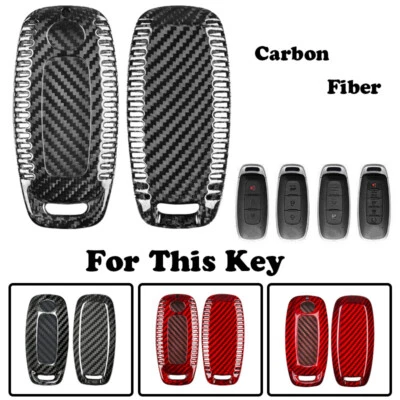 Funda Carcasa Llavero Control Remoto Coche Fibra Carbono Para Nissan Armada Altima Hoja Murano Foto 1 de 4
