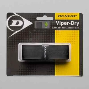 Dunlop Viper Dry Ultra Dry Replacement Grip Black Tennis - Picture 1 of 1
