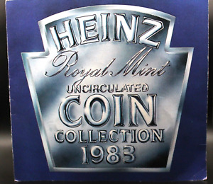 1983 Heinz Royal Mint Brilliant uncirculated coin collection