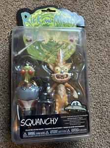 Rick and Morty, 5" SQUANCHY Action Figure, Adult Swim, Funko, Build A Figure-NEW - Picture 1 of 2