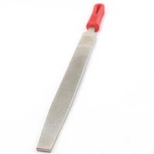 12" inch Electroplated Diamond Coated FLAT Saw Files Long Grit 120 Medium Filing - Picture 1 of 7