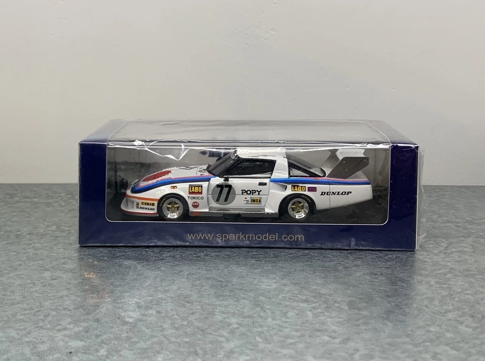 Spark 1:43 Mazda RX7 252i Le Mans 24H 1979 Ikuzawa Foto 1 de 4