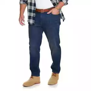 Big & Tall Sonoma Goods for Life® Regular Fit Tapered Jeans - Bild 1 von 21