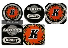 1999-2000 FORT WAYNE KOMETS VINTAGE UHL OFFICIAL GAME PUCK RARE SCOTT'S SPONSOR 